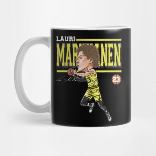 Lauri Markkanen Utah Cartoon Mug